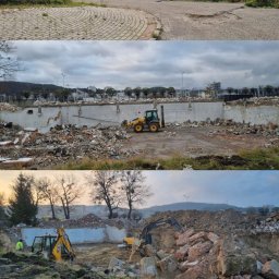 Gdynia, portowe budynki magazynowe