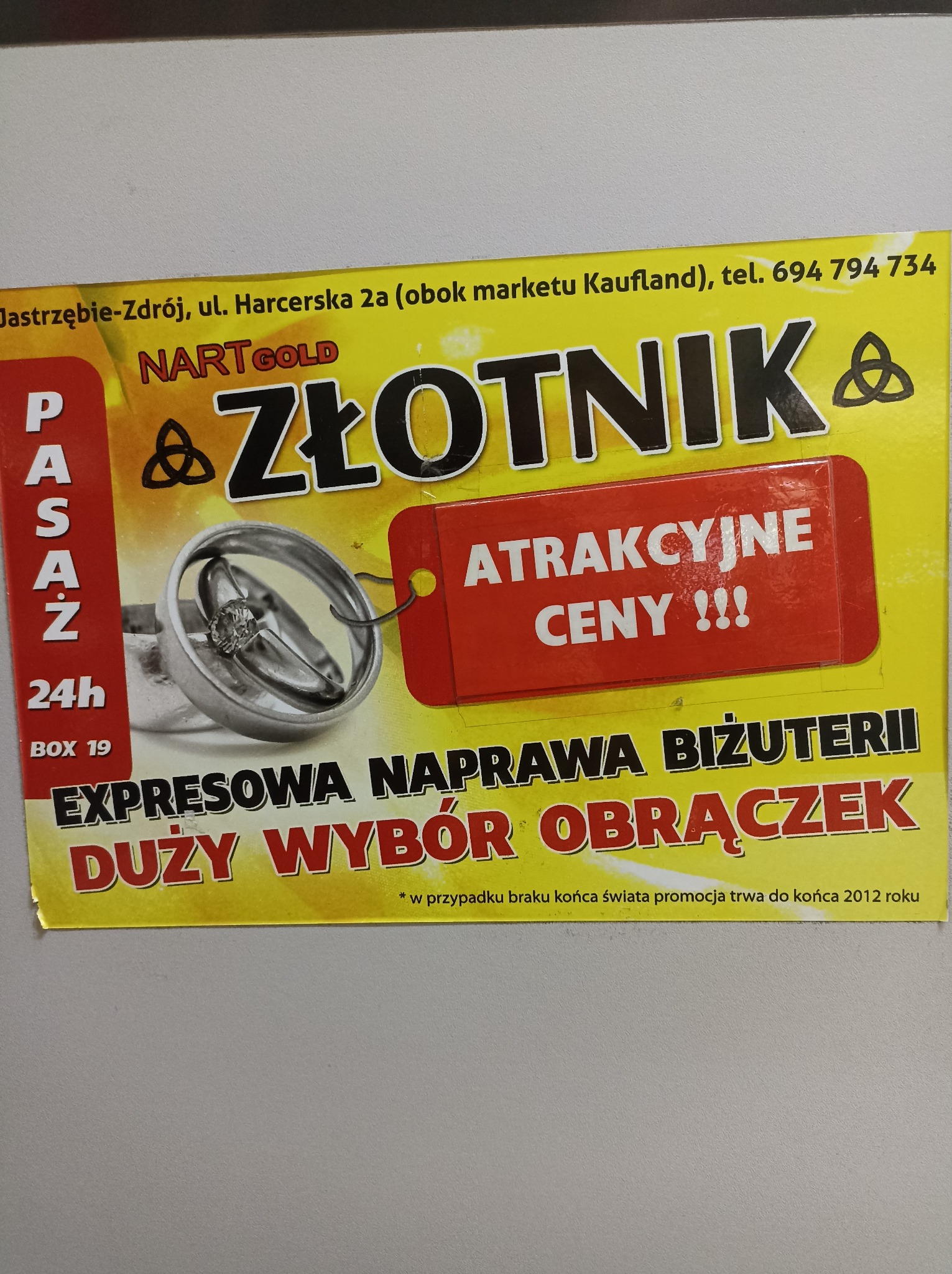 Złotnik Pasaż 24 h