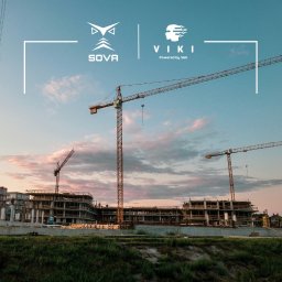 Ochrona placów budowy - system SOVA, sztuczna inteligencja VIKI, całodobowe Centrum Operacyjne