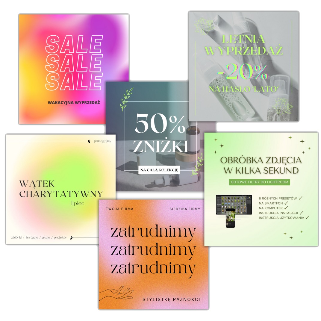 Grafiki na social media