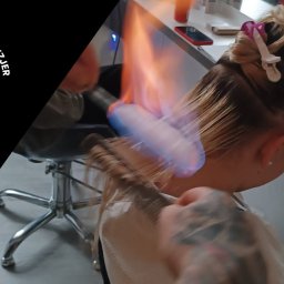 Molekularna odbudowa ogniem 🔥 jako jedyny w swoim mieście 🤪🔥✂️❤️ zapraszam