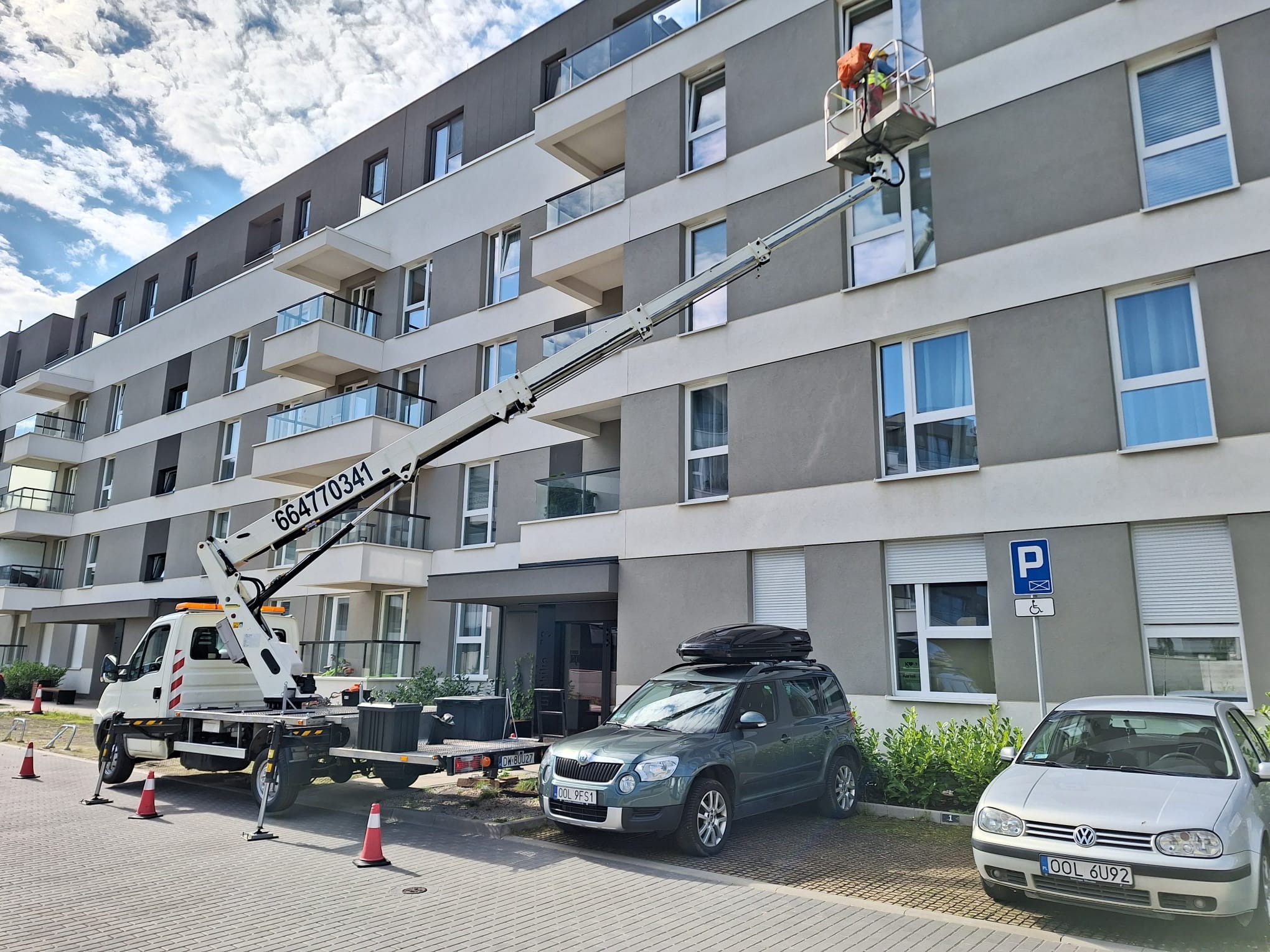 Przegląd elewacji budynku