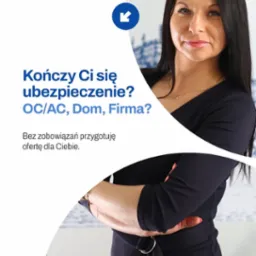 Doradca ubezpieczeniowy Izabela Blandzi oferuje pomoc w wyborze ubezpieczenia OC/AC, domu i firmy. Zaprasza do kontaktu i przygotowania oferty.