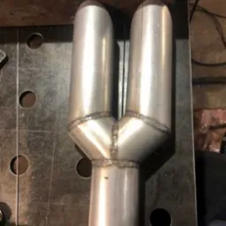 końcówka wydechu zrobiona przez naszą firmę