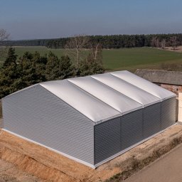 Budowanie hal Głuchowo 2