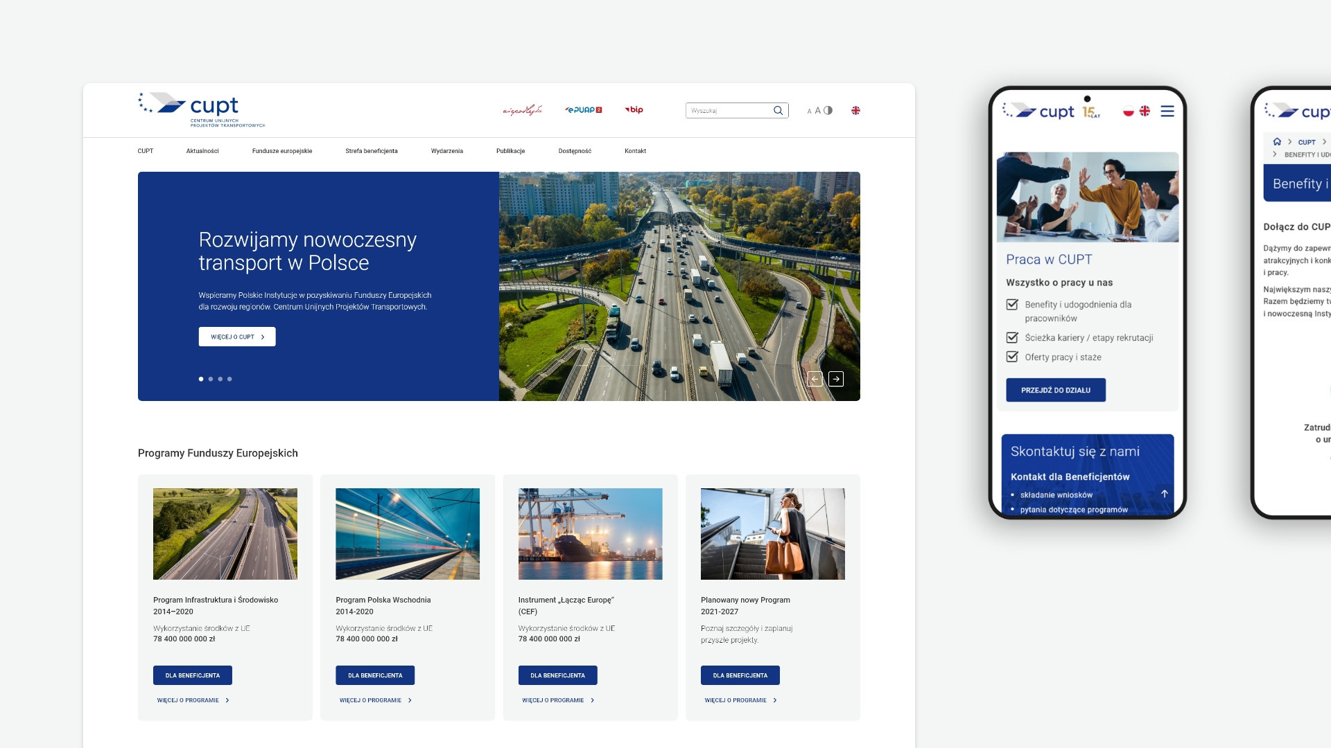 Web design - strony internetowe dla instytucji