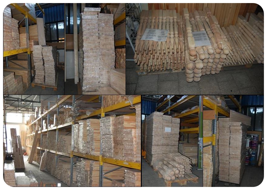 Schody Rybnik stopnie/trepy dębowe, bukowe, jesionowe