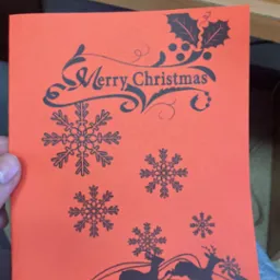 Kartka świąteczna wykonana w 15min