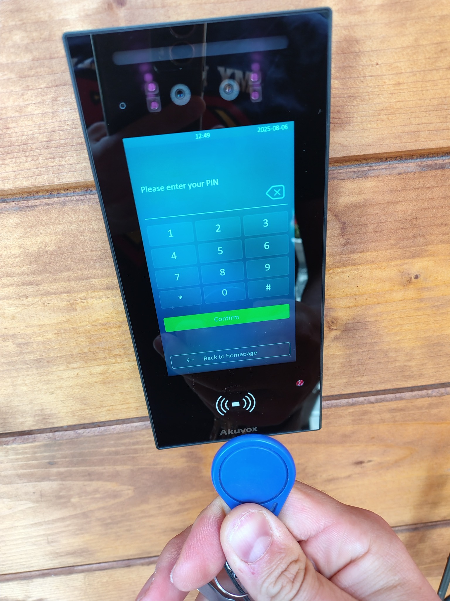 AKUVOX system wideodomofonowy premium