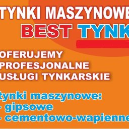 BEST TYNK Tynki maszynowe - Tynkarz Brzostek