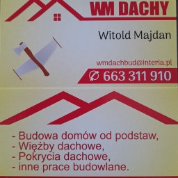 WM DACHY WITOLD MAJDAN - Firma Remontowo-budowlana Lubaczów