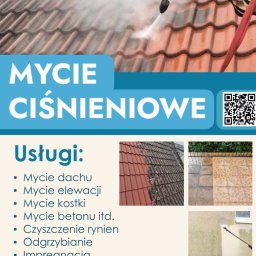 Mycie ciśnieniowe - Budowa Dachu Szczecin