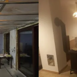 Generalny remont całego poziomu mieszkalnego w domu jednorodzinnym.