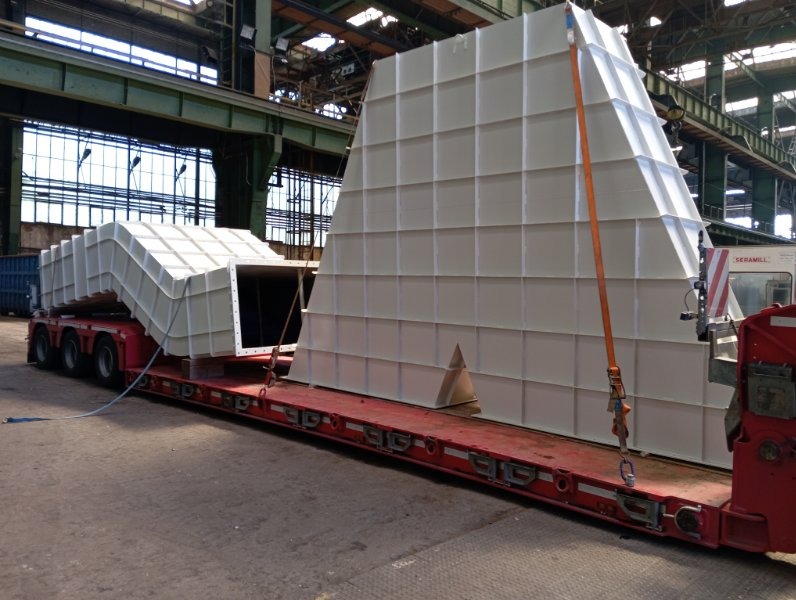 Kanały spalin - obiekt cukrownia