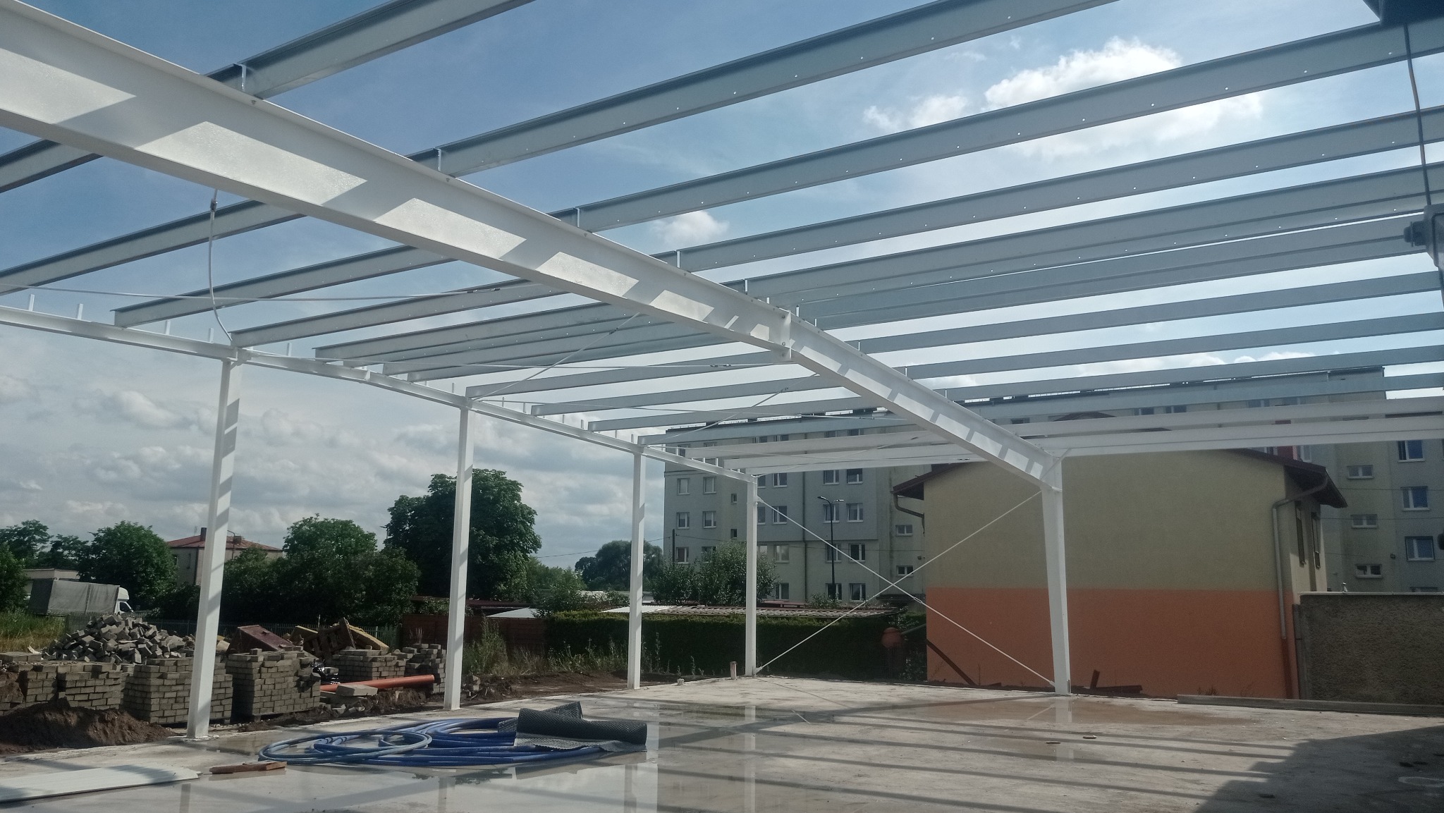 Budowa hali - obiekt Dealz