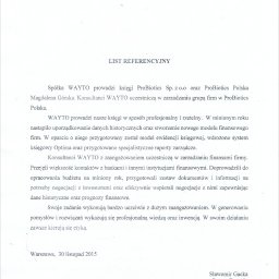 Referencje firma biotechnologiczna