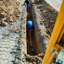 Przyłącze wod kan Bielsko-Biała 2