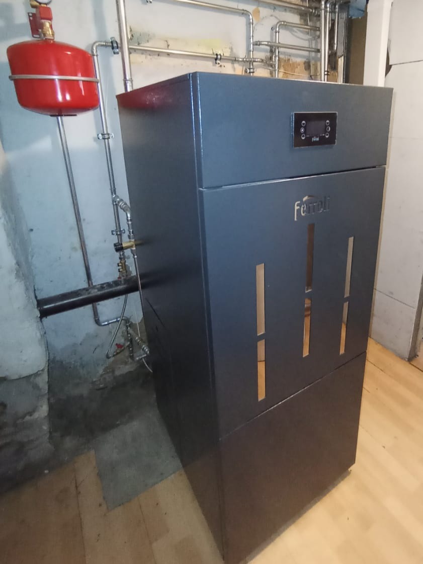 Kocioł na pellet pełna modernizacja kotłowni