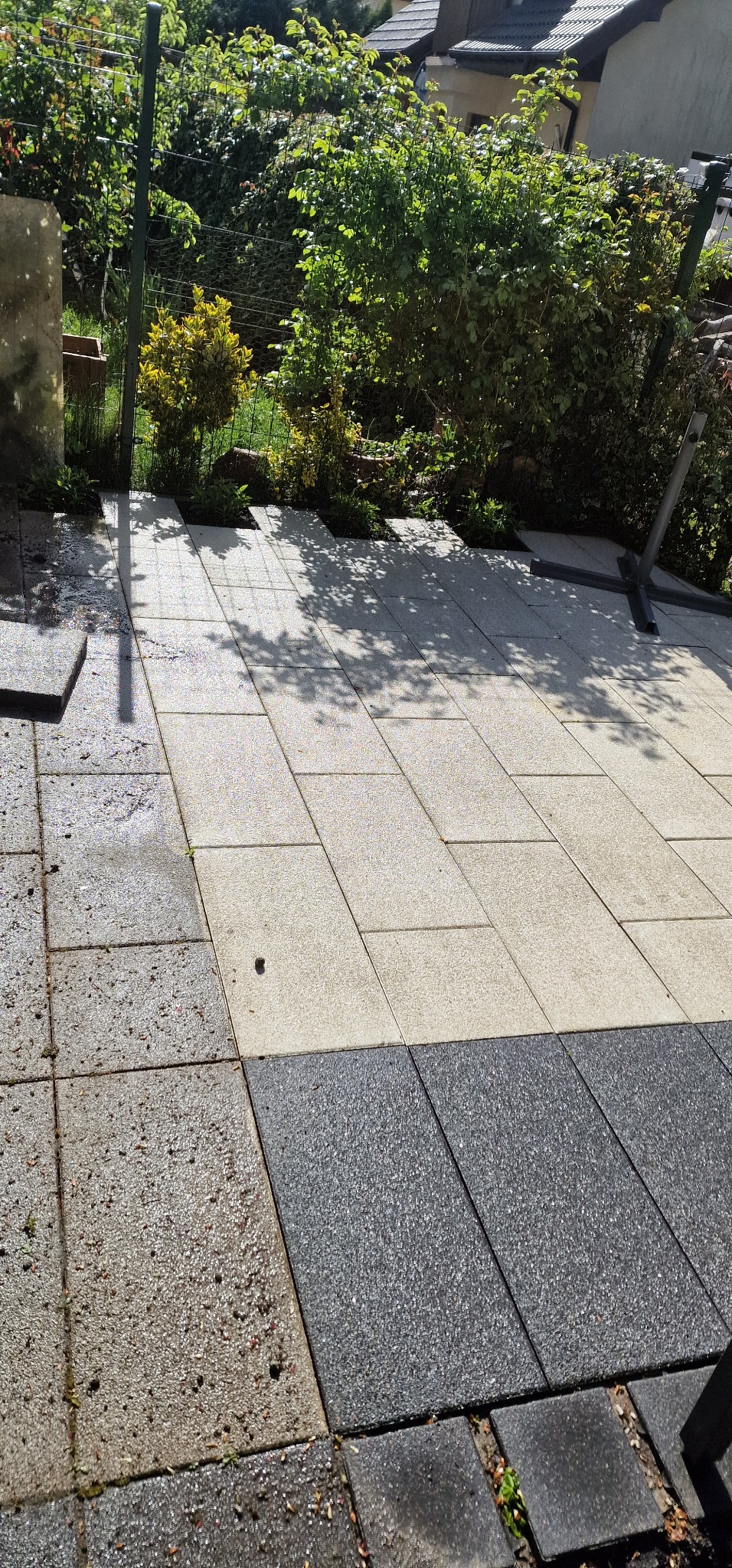 Mycie kostki brukowej