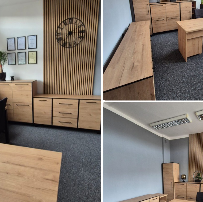 Remont biura pod usługi księgowe