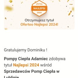 Pompy Ciepła Adamiec - Solidni Instalatorzy CO Lublin