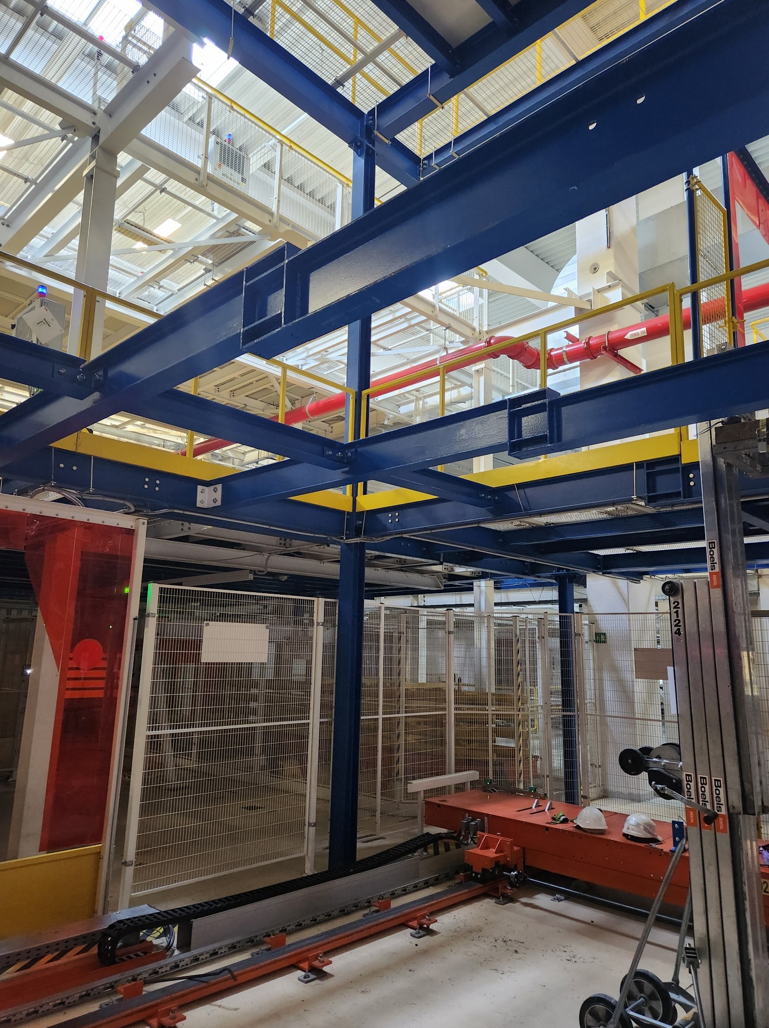 Konstrukcja podestu roboczego