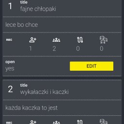 zarządzanie danymi, wyświetlanie na urządzeniach mobilnych (nodeJS, MongoDB, RactJS)