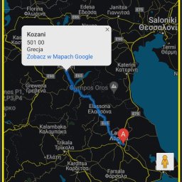 integracja z Google Maps, dodawanie przez Użytkowników własnych tras, wyświetlanie na urządzeniach mobilnych.