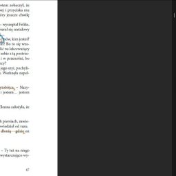 Przykład korekty po składzie (Adobe Acrobat).