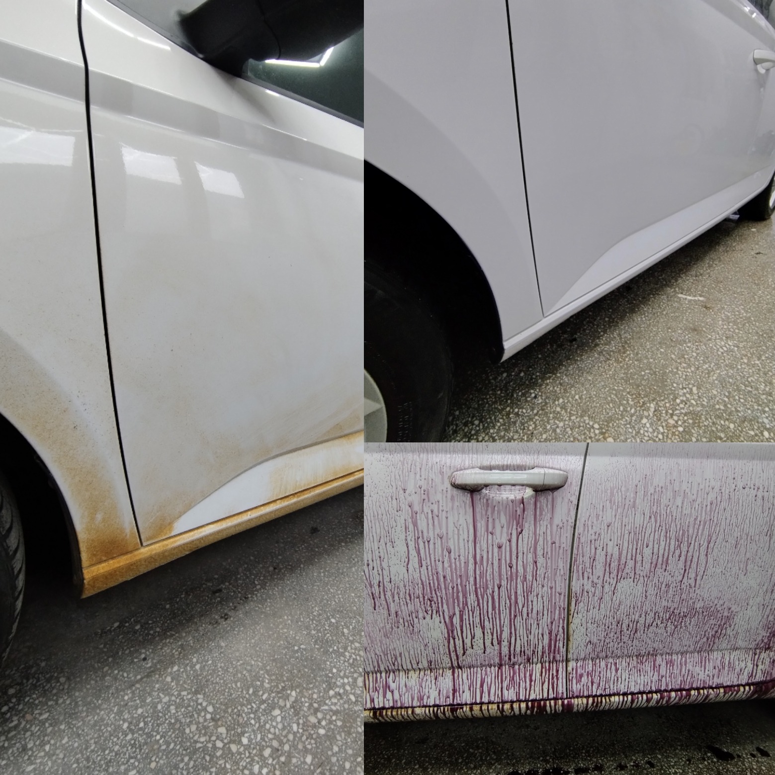 Usuwanie zanieczyszczeń z lakieru