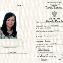Dyplom licencjacki - Weronika Duk