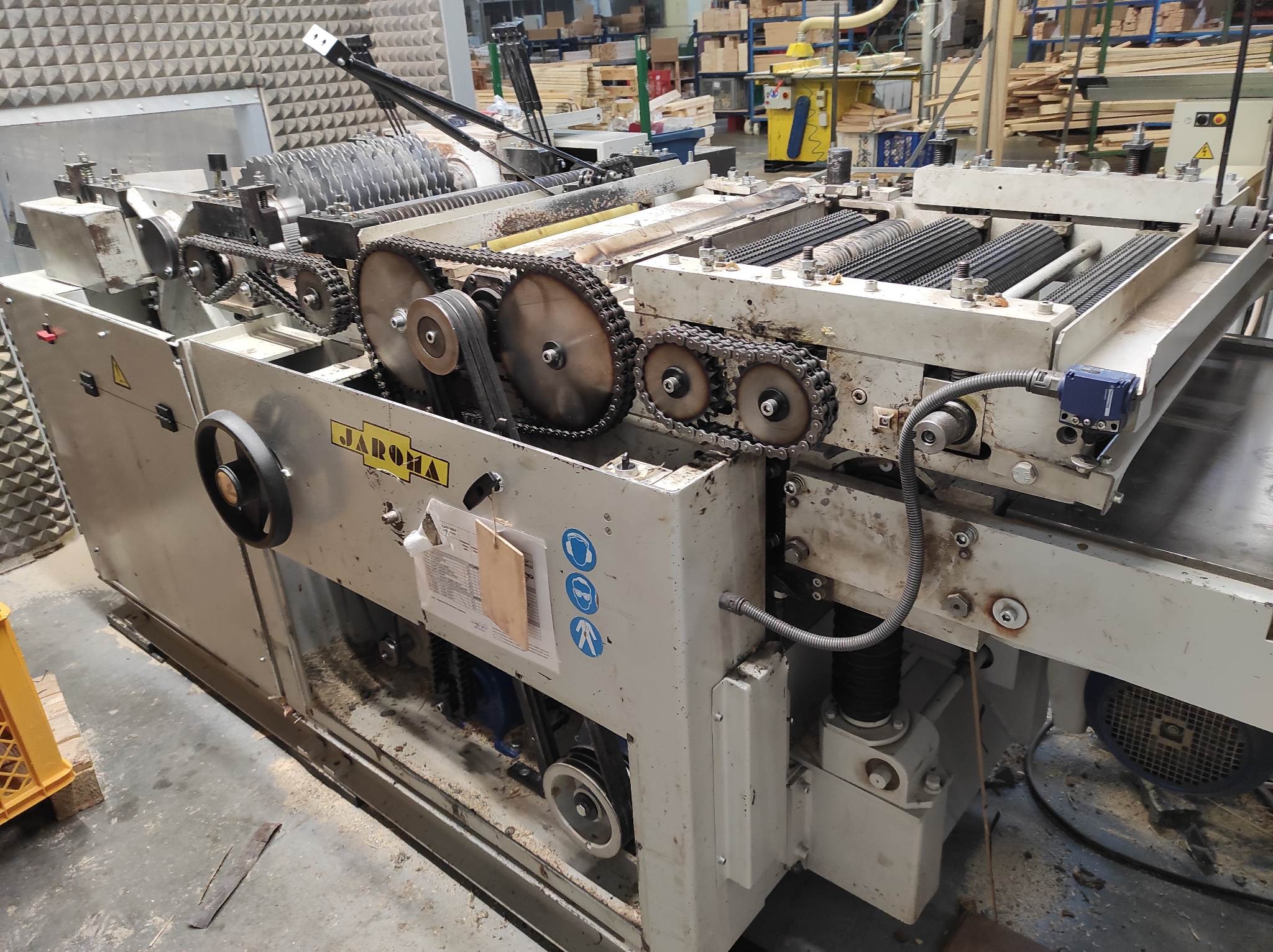 Remont strugarko - pilarki DYRA 60 - JR SERWIS Maszyny Stolarskie