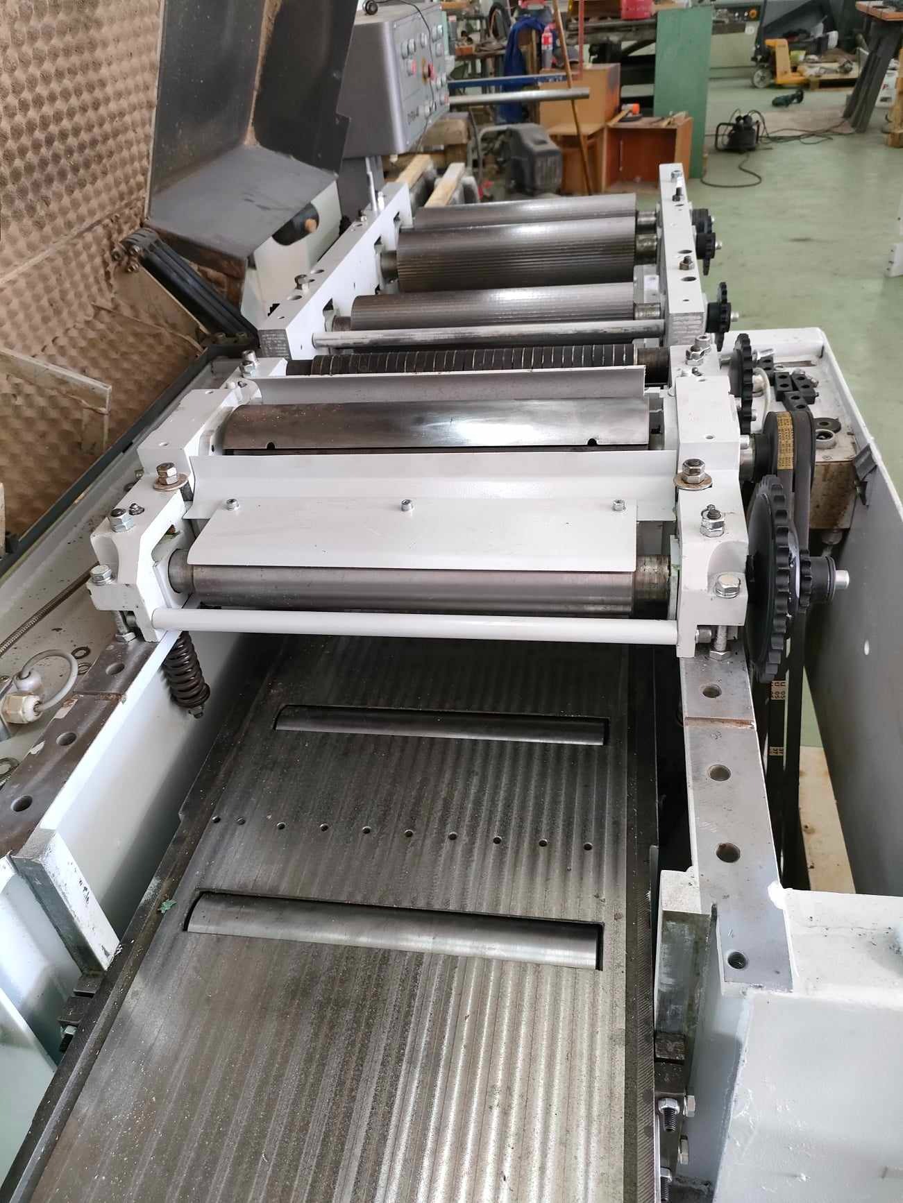 Remont kolejnej strugarki JAROMA - JR SERWIS Maszyny Stolarskie