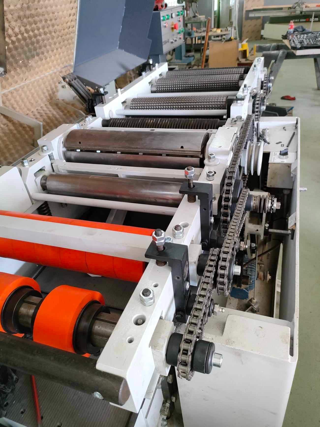 Kapitalny remont maszyn stolarskich. Strugarka JAROMA - JR SERWIS Maszyny Stolarskie serwis maszyn Jaroma