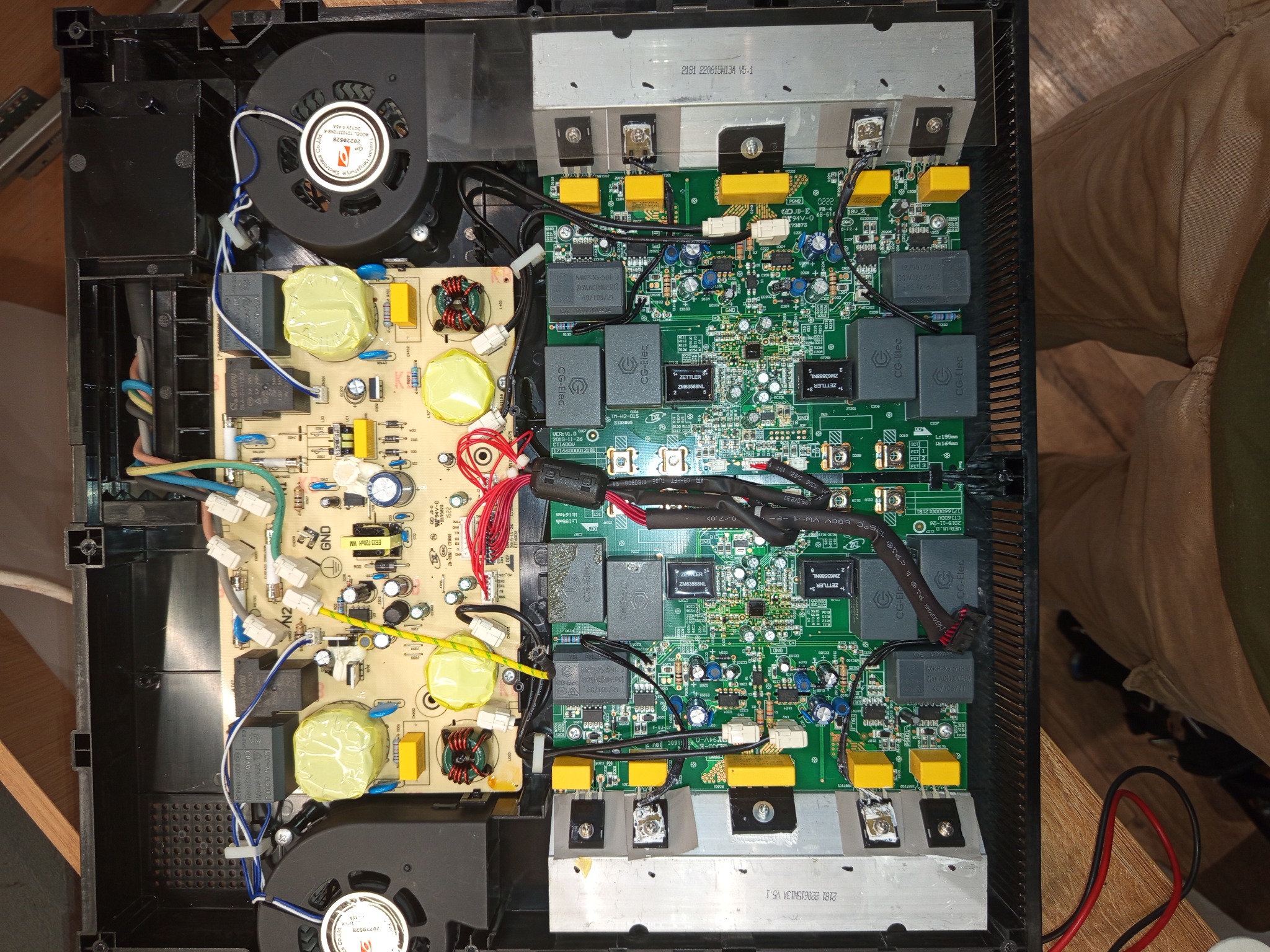 Diagnoza modułu mocy w płycie indukcyjnej