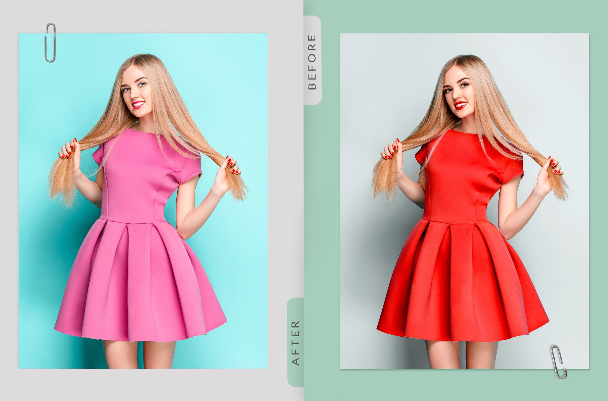 Сolor replacement_Сolor correction