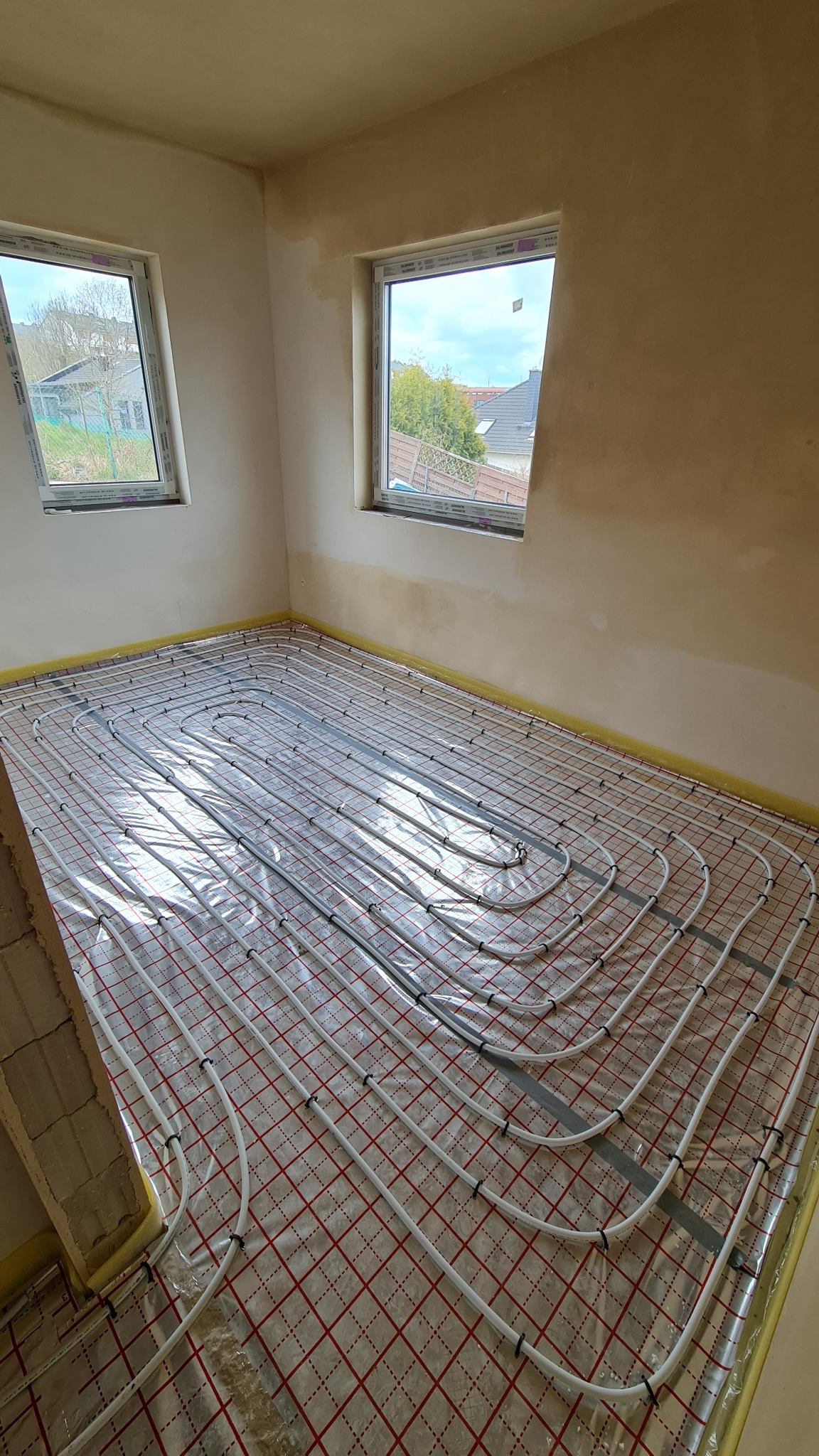 Instalacja ogrzewania podłogowego