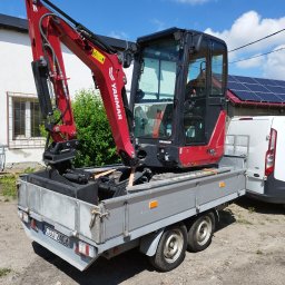 Niwelacja terenu Mokrzeszów 2