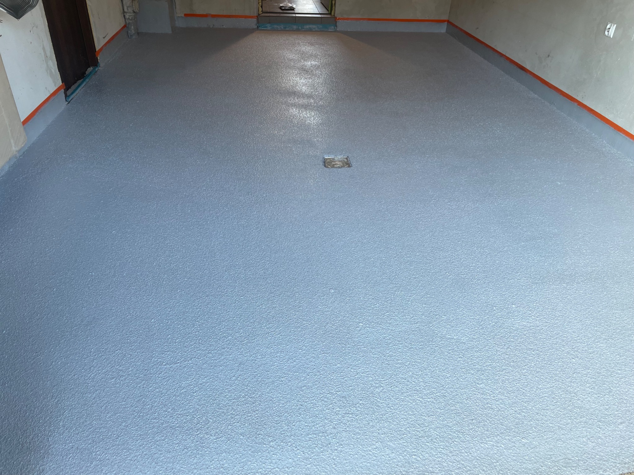 Posadzka żywiczna z zasypem