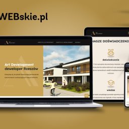 strona internetowa dla rzeszowskiego dewelopera Art-Development