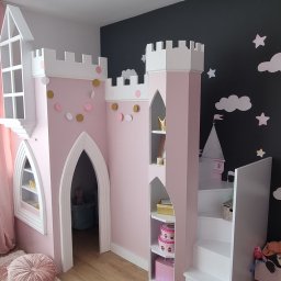 Zamek wykonany na specjalne życzenie Księżniczki