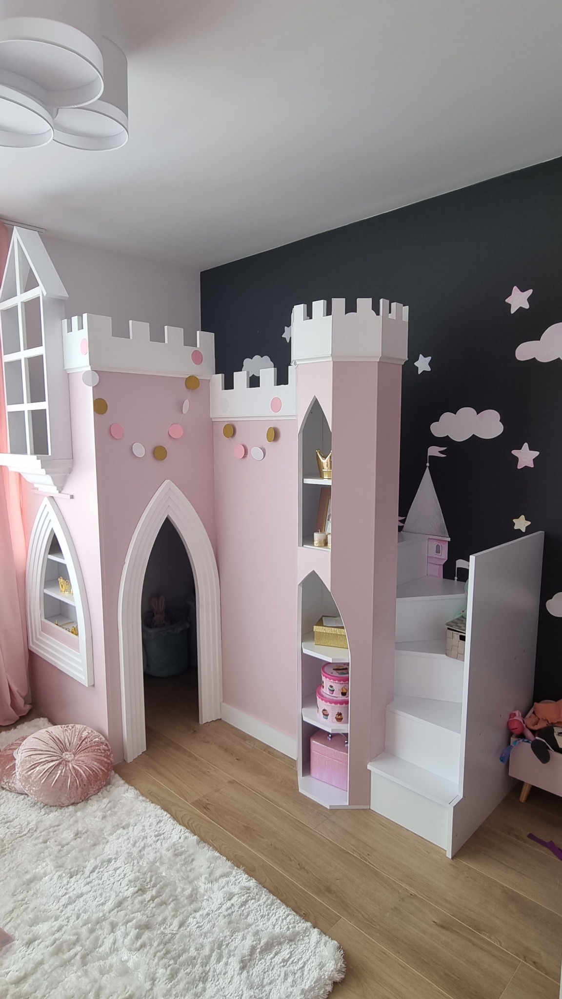 Zamek wykonany na specjalne życzenie Księżniczki