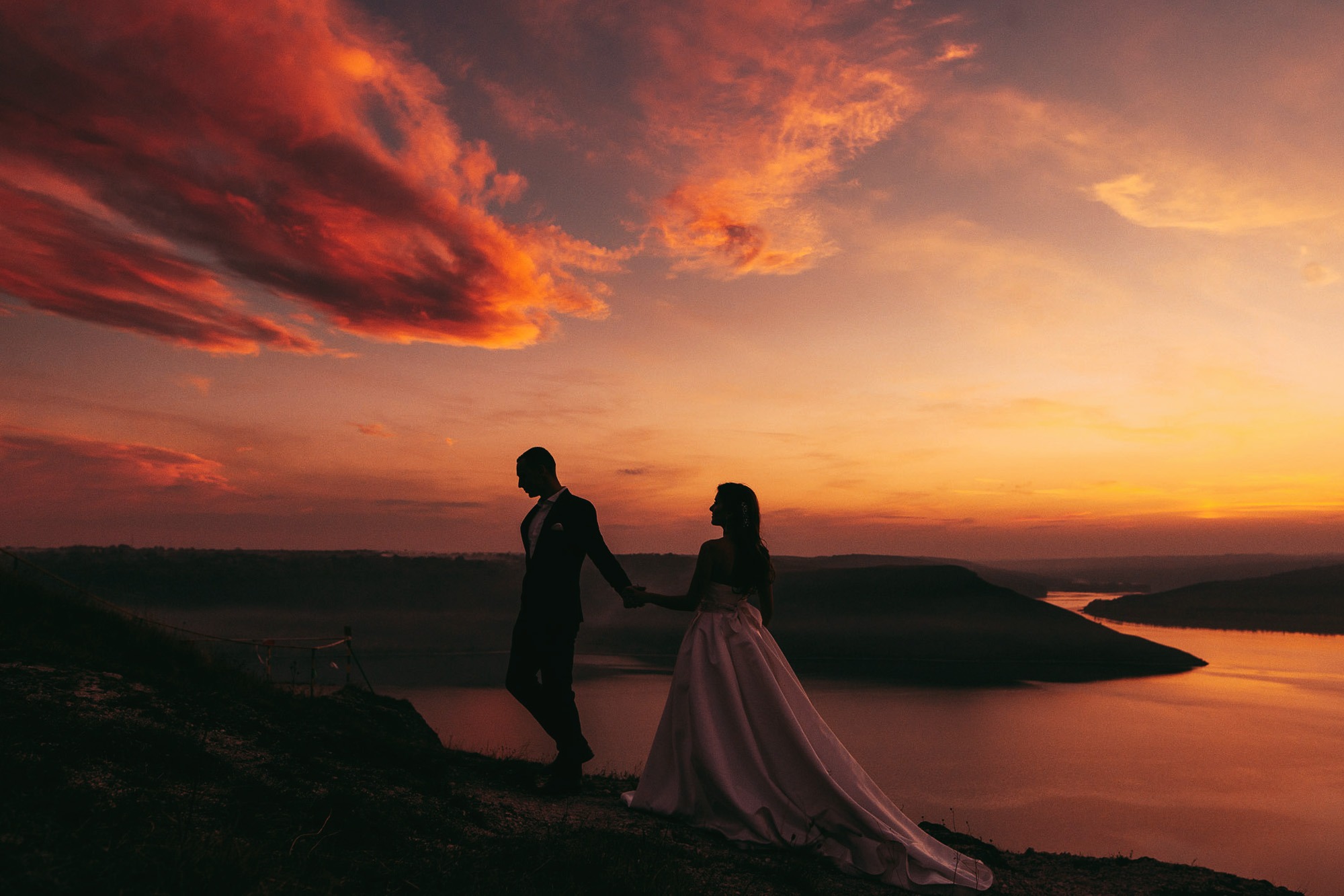 Zachód słońca to moja ulubiona pora na zdjęcia