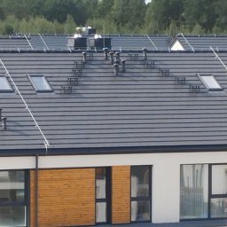 Domy w zabudowie bliźniaczej w Grabówce.