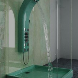 Projekt panelu prysznicowego