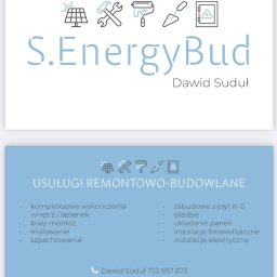 S.EnergyBud Dawid Suduł - Świetny Glazurnik Lwówek Śląski