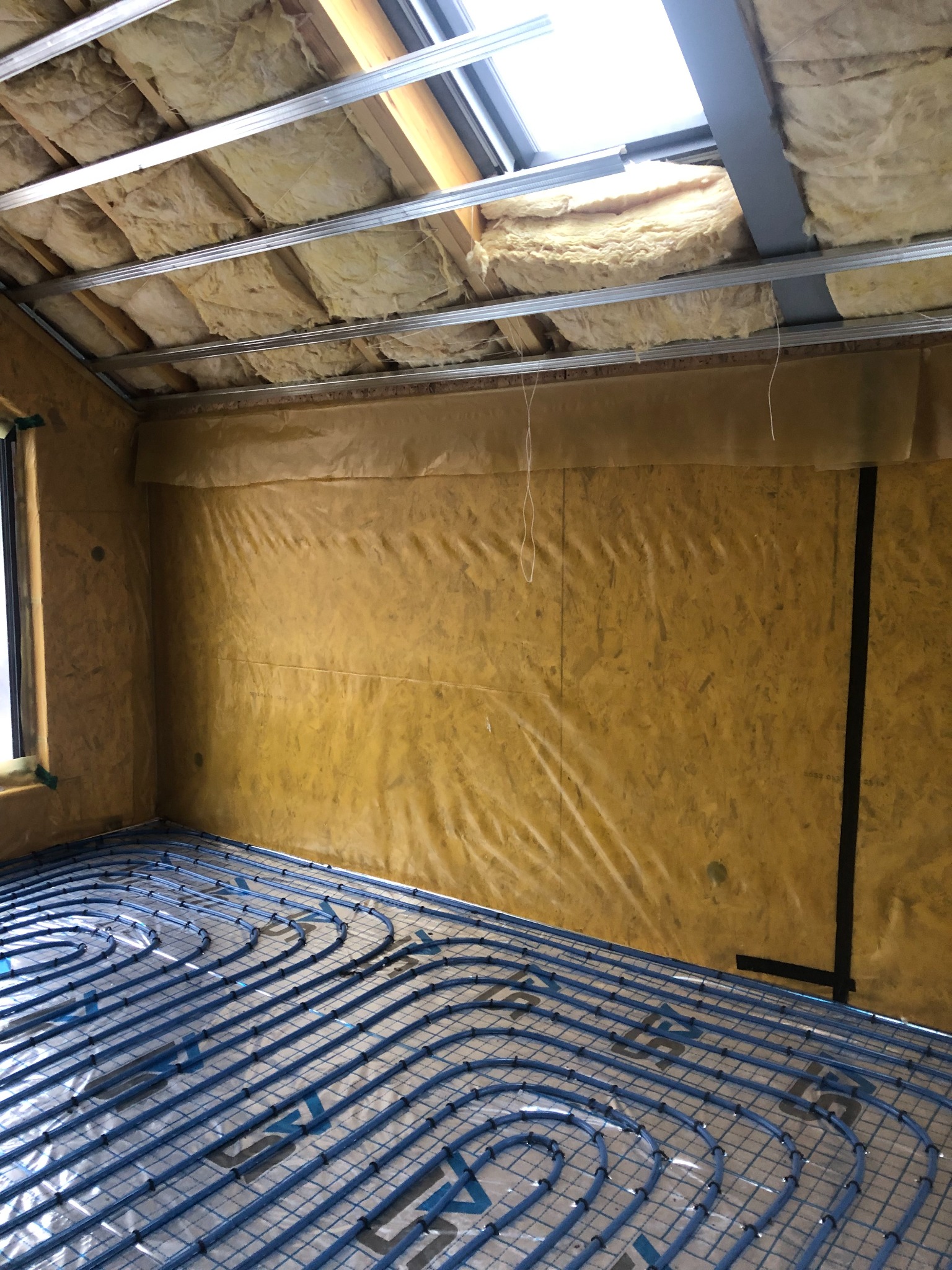 Kombinowana konstrukcja murowano-drewniana. Tutaj byliśmy jednym z podwykonawców.