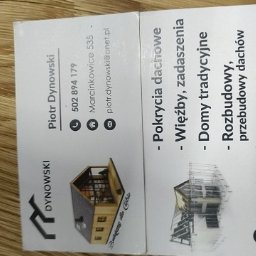 Usługi dekarsko budowlane DYNOWSKI - Konstrukcje Dachowe Drewniane Nowy Sącz