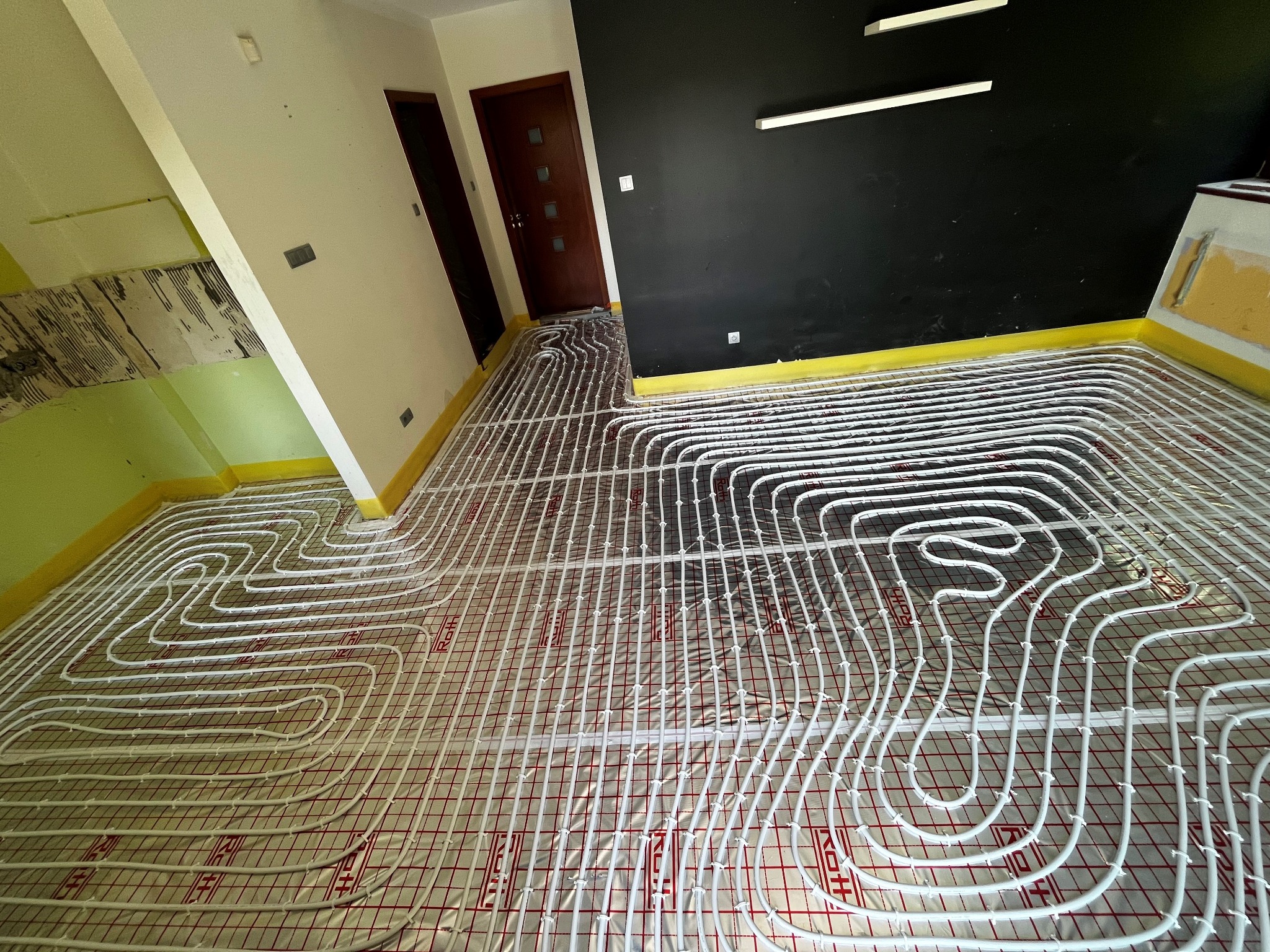 Instalacja ogrzewania podłogowego