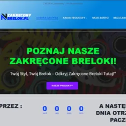 Realizacja sklepu internetowego pod sprzedaż breloków!